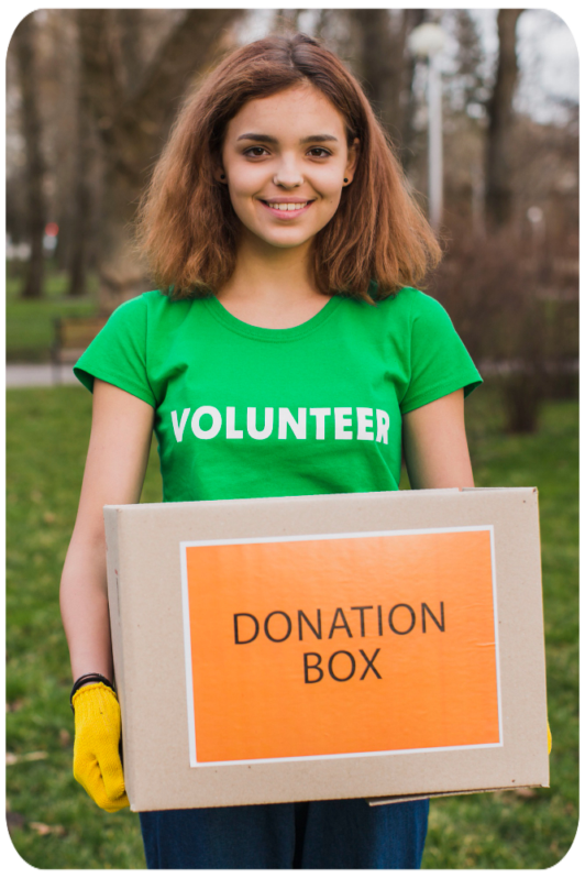 Volunteer Donation Box