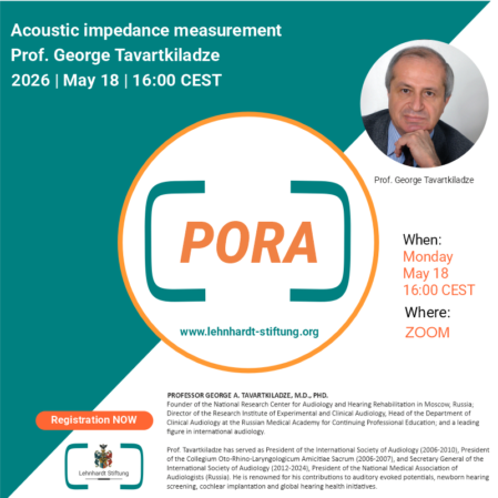Prof. George Tavartkiladze<br />PORA Webinar 22.04.2026<br />Einführung in die Akustik und Psychoakustik